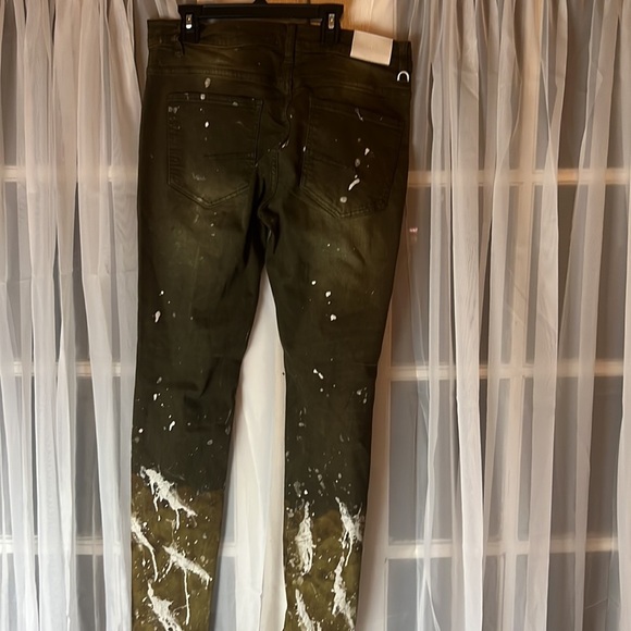 KDNK 114 14 11 Jeans Men’s M32 With Paint Splash Busted Knees - Picture 10 of 10